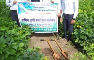 कृषी दूतांनी शेतकऱ्यांना दिले मातीपरीक्षनाची धडे