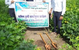 कृषी दूतांनी शेतकऱ्यांना दिले मातीपरीक्षनाची धडे