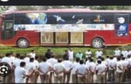 सावित्रीबाई फुले विद्यालय पातुर येथे ISRO-SPACE ON WHEEL