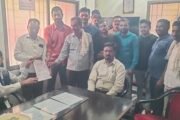 टी के व्ही चौकातील नळ योजनेचे लिकेज ताबडतोब बंद करावे व्यापाऱ्यांची मागणी