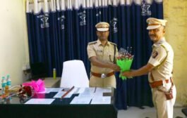 अकोला पोलीस अधीक्षक बच्चन सिंग यांची वार्षिक निरीक्षण प्रसंगी पातुर पोलीस स्टेशनला भेट