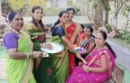 लक्ष्मीबाई देशपांडे शाळा पातूर येथे हळदी कुंकू कार्यक्रम साजरा.