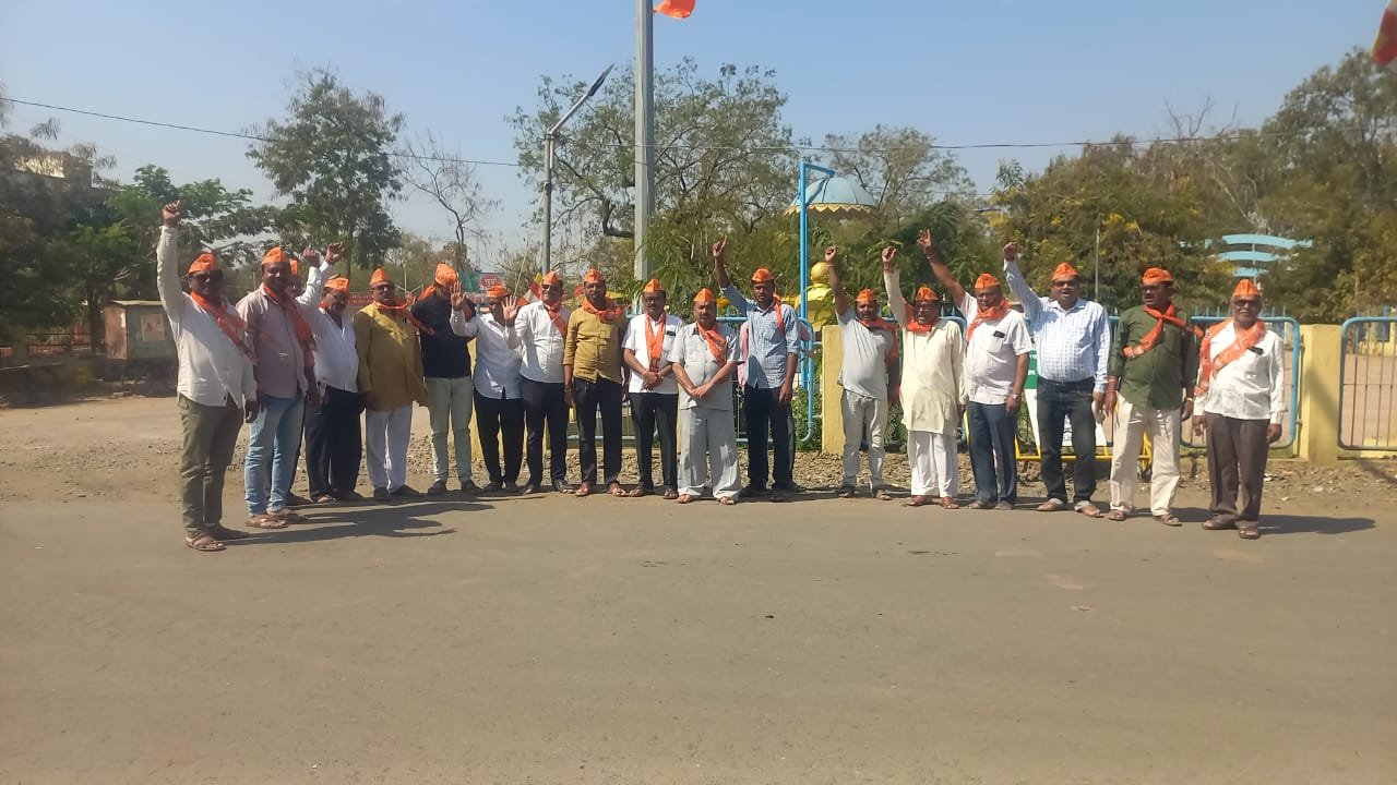 काँग्रेस नेते खा.राहुल गांधींच्या बेताल व निर्लज्ज वक्तव्याचा तेल्हारा भाजपाकडून निषेध