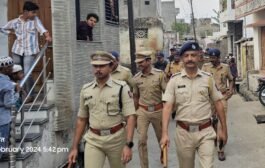 आगामी सण उत्सव निमित्तानेपातुर पोलीसांचे पथसंचलन