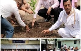 पोलीस स्टेशन चान्नी येथे वृक्षारोपण व विवरा येथील पोलीस पाटील यांचा स पत्नी सत्कार संपन्न !