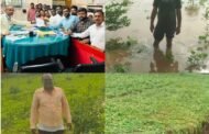 पातुर परिसरात ढगफुटीने शेतकऱ्यांचे अतोनात नुकसान ! पातुर शहर शिवसेना यांचे आंदोलन