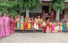 लक्ष्मीबाई देशपांडे शाळेत दहीहंडी कार्यक्रम उत्साहात साजरा