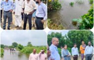 मालेगांव मुंगळा येथे अतिवृष्टी मोर्णा नदीला मोठा महापूर सात ते आठ गावाला पुराचा फटका