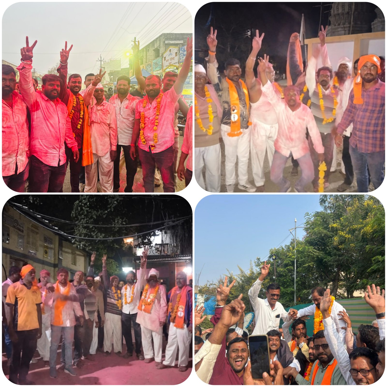 आमदार नितीन देशमुख यांच्या विजयाचा पातुर शहरासह ग्रामीण परिसरात जल्लोष !