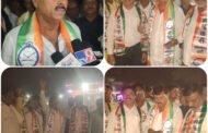 अजित पवार पुन्हा उपमुख्यमंत्री झाल्याचा पातुरात कृष्णा अंधारे यांच्या नेतृत्वात जल्लोष