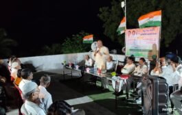 पातुर शहर कांग्रेस कमेटी ची आढावा बैठक संपन्न.