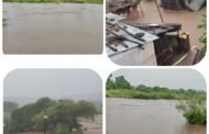 पातुर तालुक्यातील उमरा येथे ढगफुटी